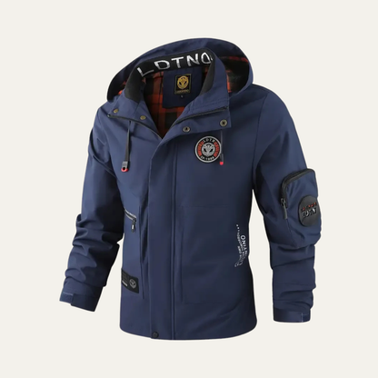 Waterproof Hooded City Parka Jacket - OutfitLondon