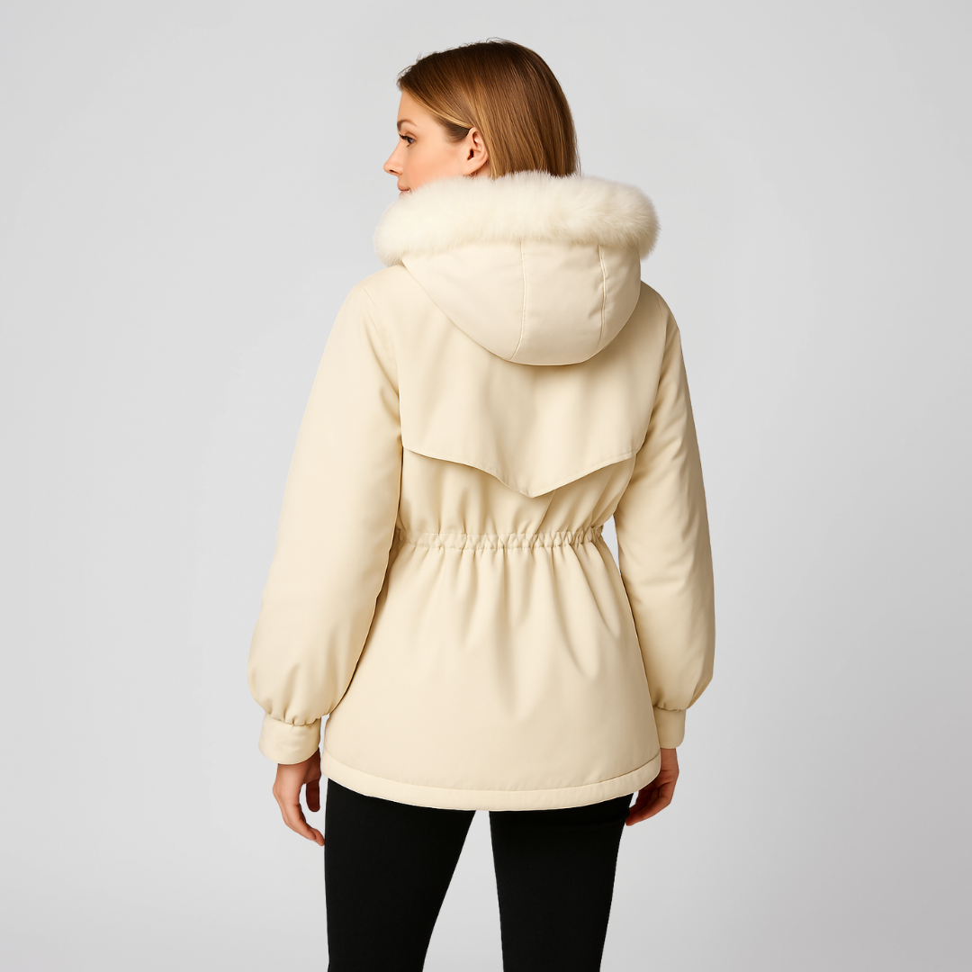 Warm Fur Hooded Winter Coat