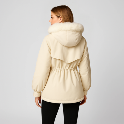 Warm Fur Hooded Winter Coat