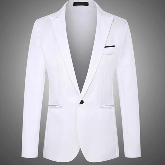 Men's Classic Fit Blazer with Double Button Front - OutfitLondon