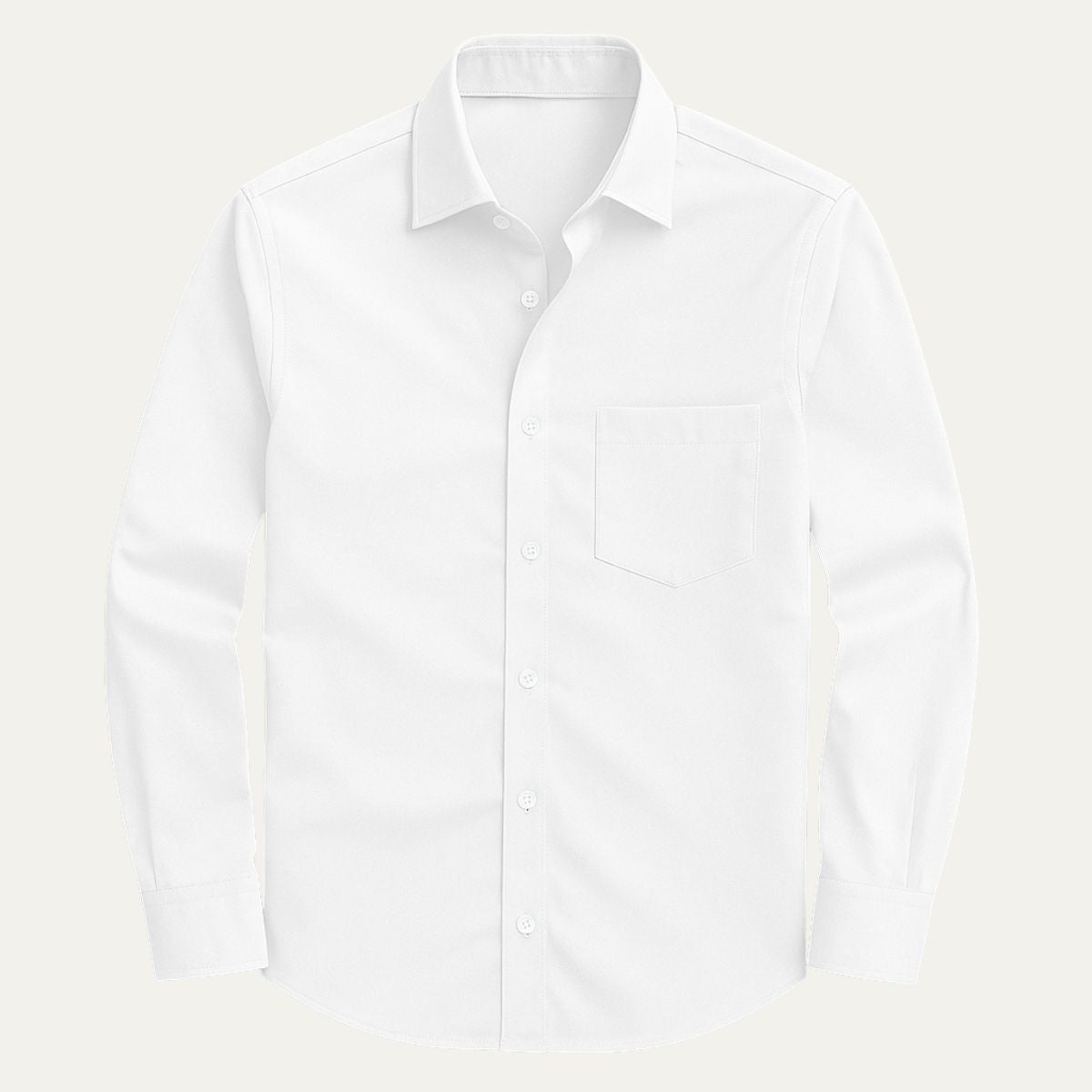 Luxury Cotton Classic Men's Dress Shirt