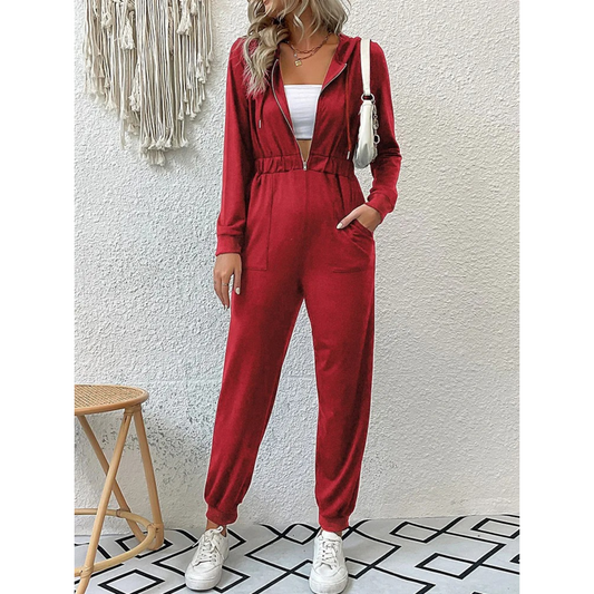 Relaxed Fit Women's Sports Jumpsuit - OutfitLondon