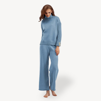 Soft Warm Women's Sweater Pant Set - OutfitLondon