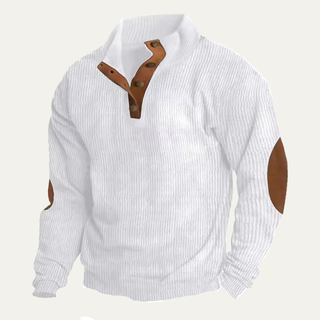 Relaxed Fit Crew Neck Casual Hooded Sweater