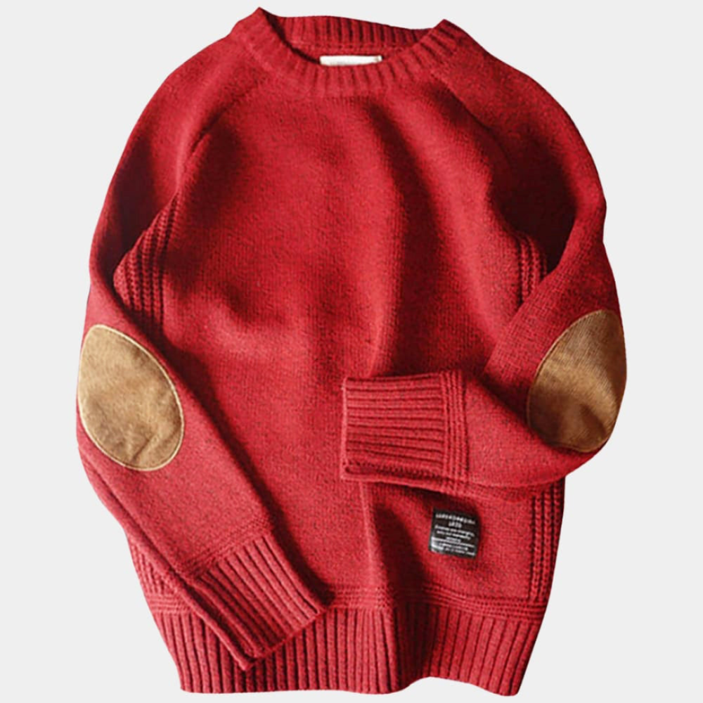 Simple Men's Crew Neck Pullover