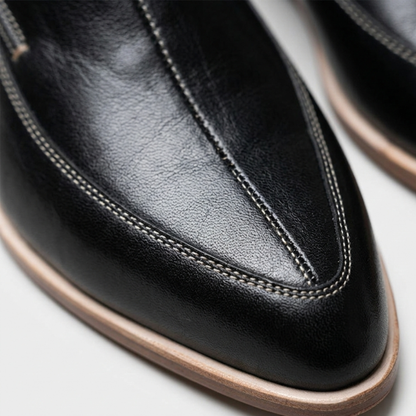 Comfortable Slip On Leather Shoes For Women