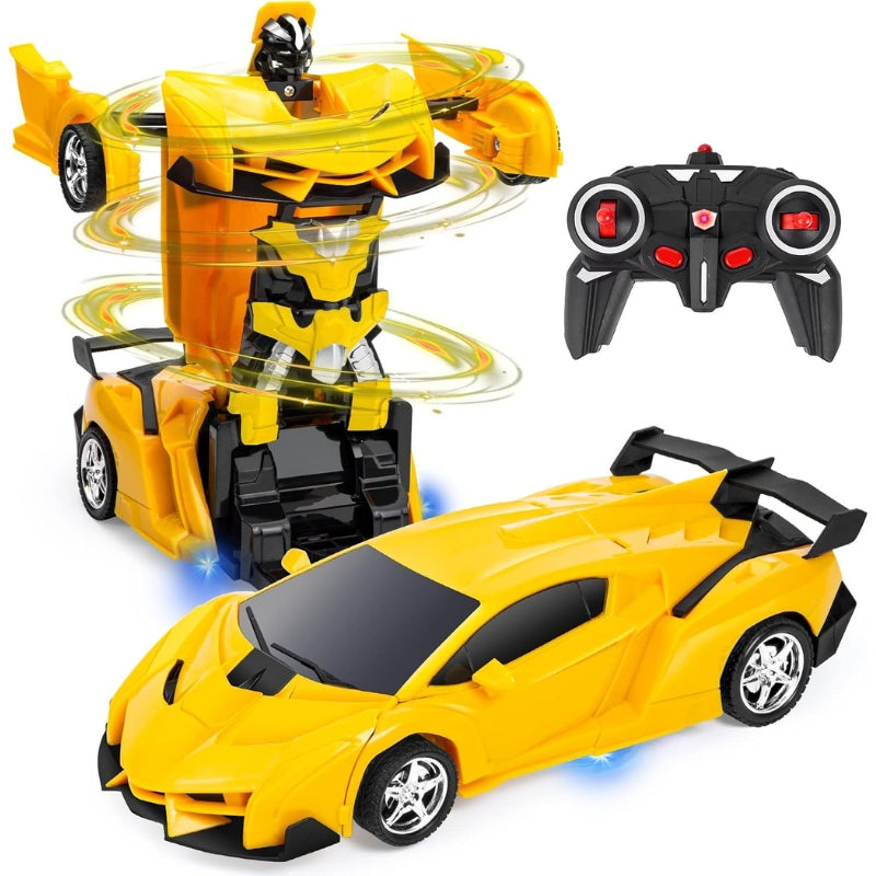 Jouet Voiture Télécommandée Transformable Pour Enfants - OutfitLondon