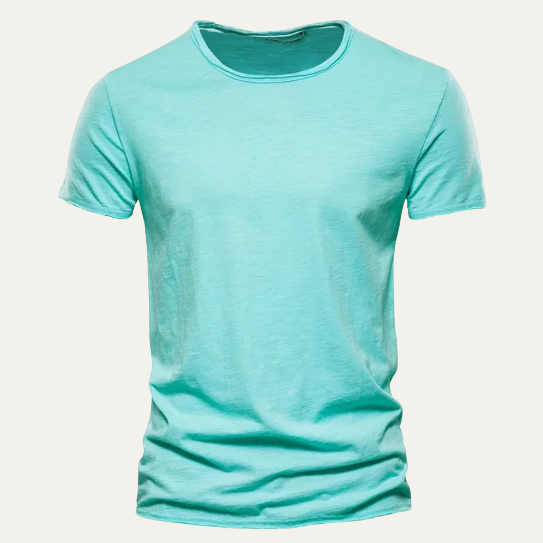 Slim Fit Crew Neck Graphic T Shirt - OutfitLondon