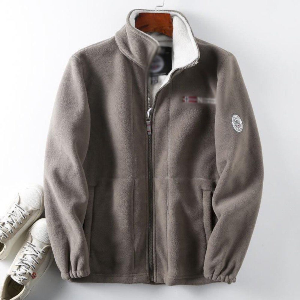 Warm Comfortable Fleece Mens Jacket