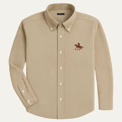 Timeless Mens Cotton Dress Shirt - OutfitLondon