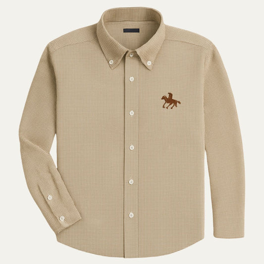 Timeless Mens Cotton Dress Shirt - OutfitLondon