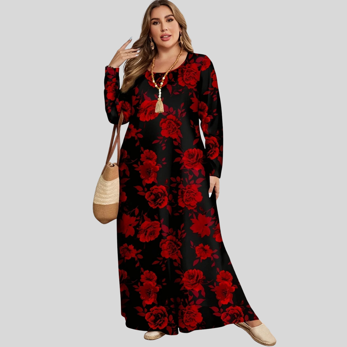 Beautiful Floral Long Dress