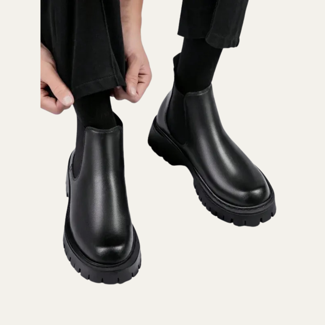 Men's Comfortable Thick Sole Ankle Boots