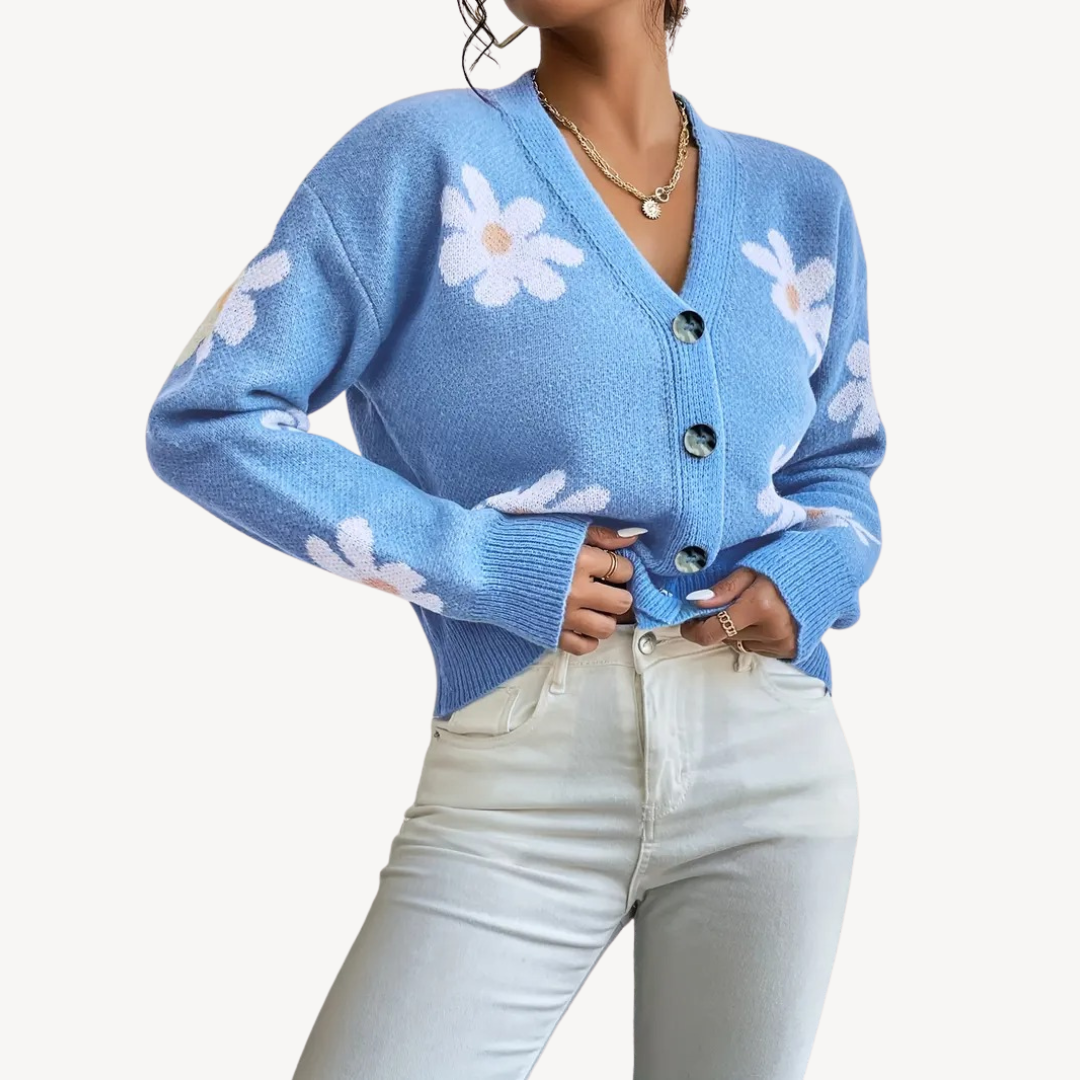 Pretty Ladies Open Front Cardigan Sweater - OutfitLondon