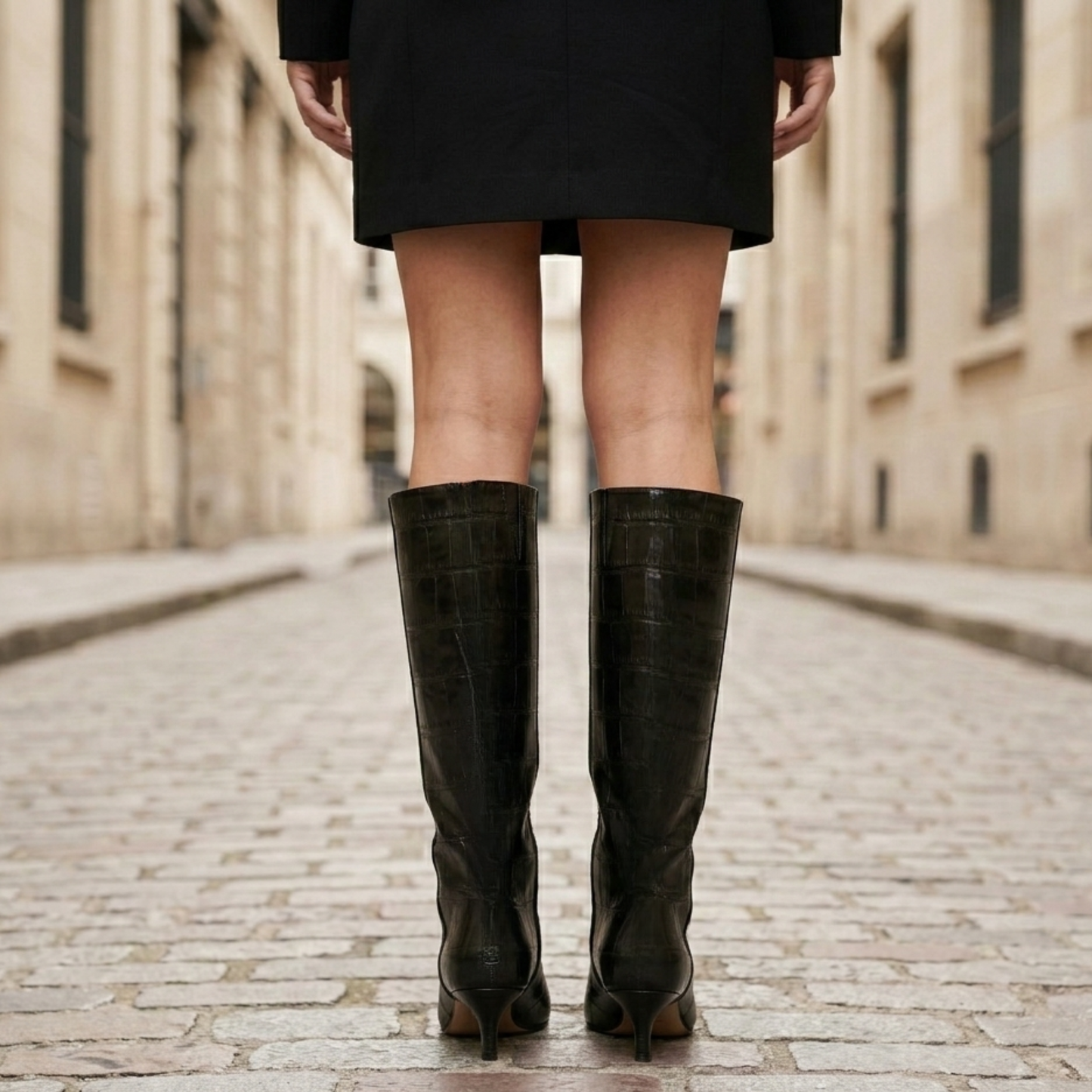 Low Heel Pointed Toe Women's Boots