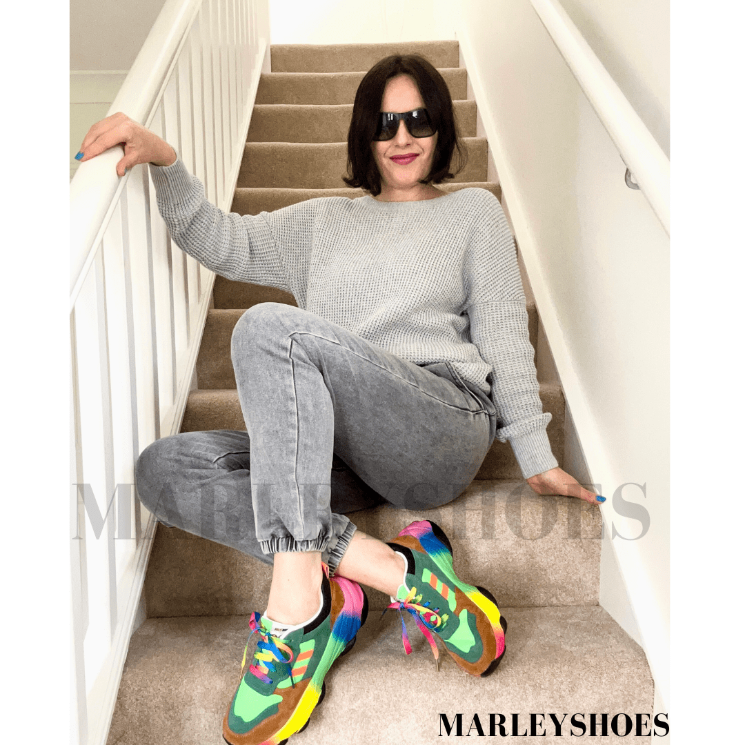 Comfortable Arch Support Colorful Shoes