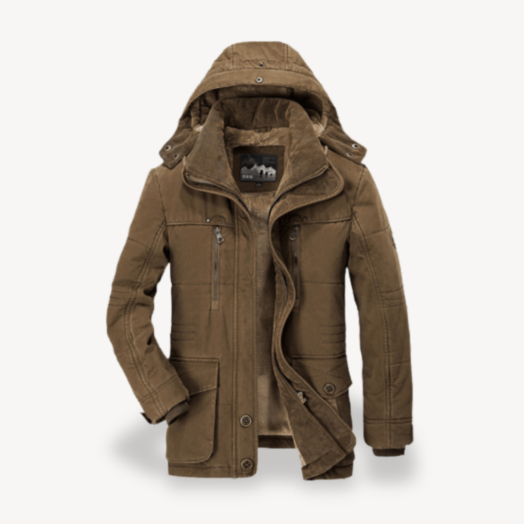 Waterproof Insulated Parka Coat for Men