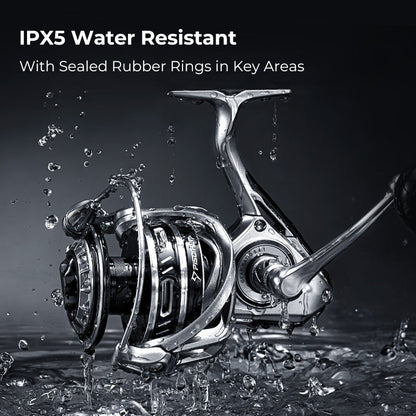 Strong Ocean Spinning Fishing Reel Metal Frame - OutfitLondon