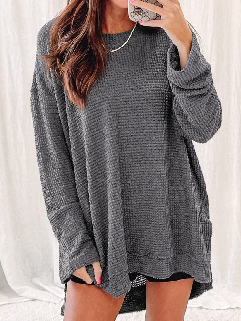 Cozy Ladies Cashmere Crew Neck Winter Sweater