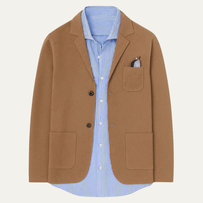 Lightweight Beige Summer Blazer for Men
