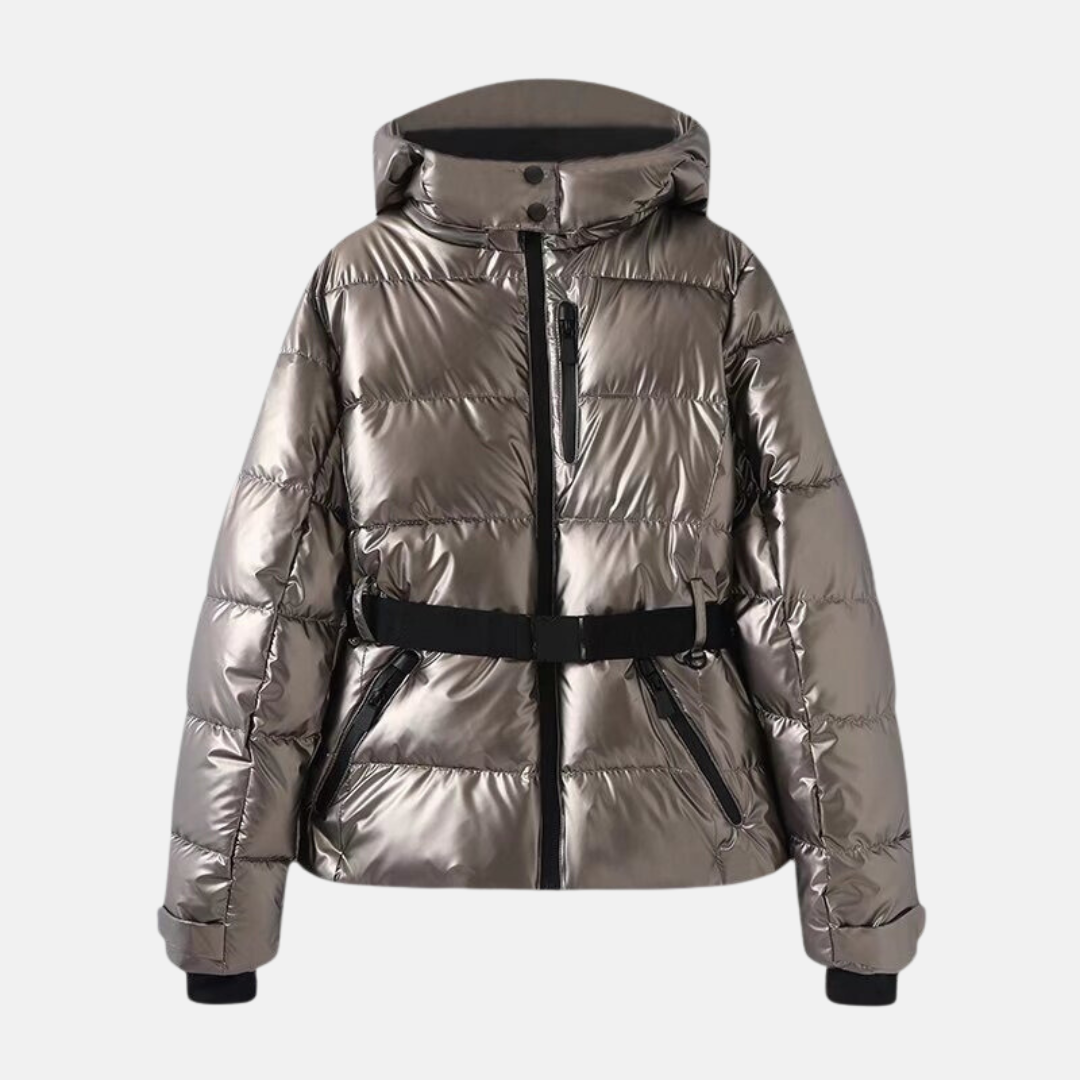 Warm Quilted Puffer Hip Length Jacket