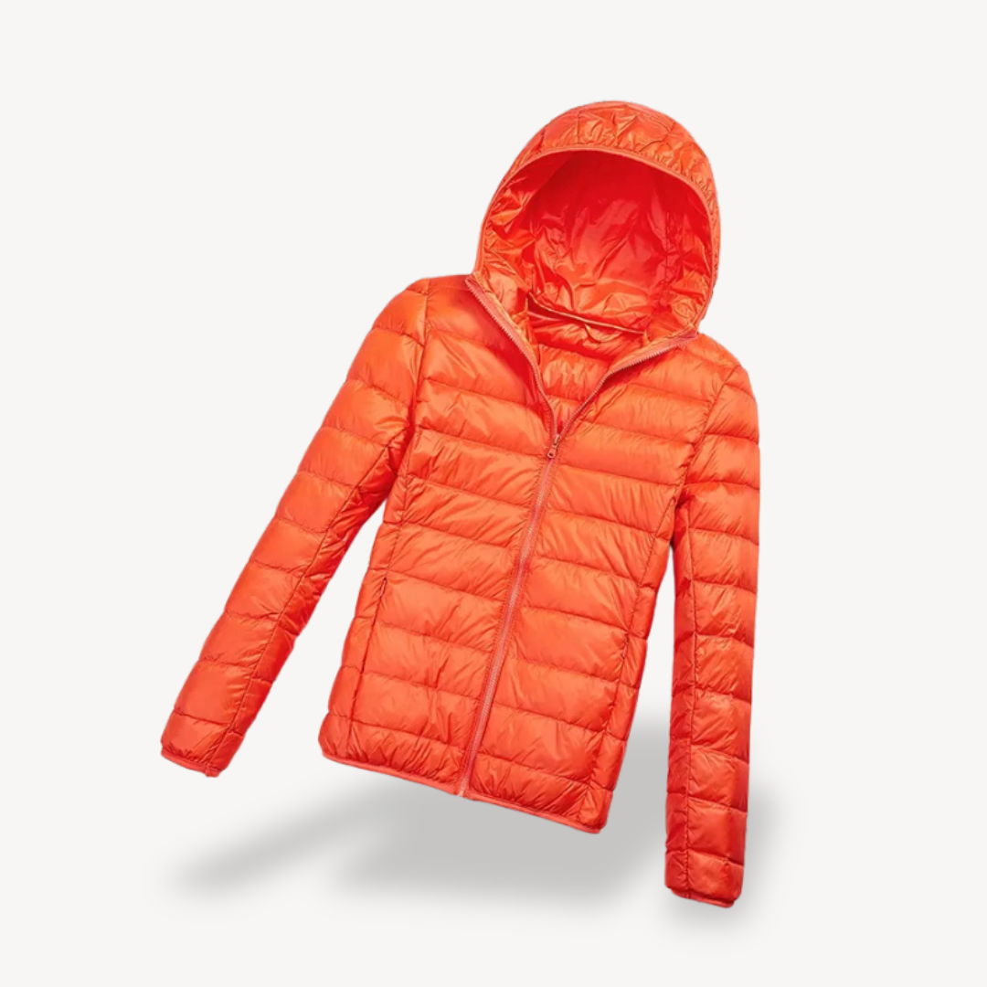 Lightweight Women's Down Filled Parka Jacket