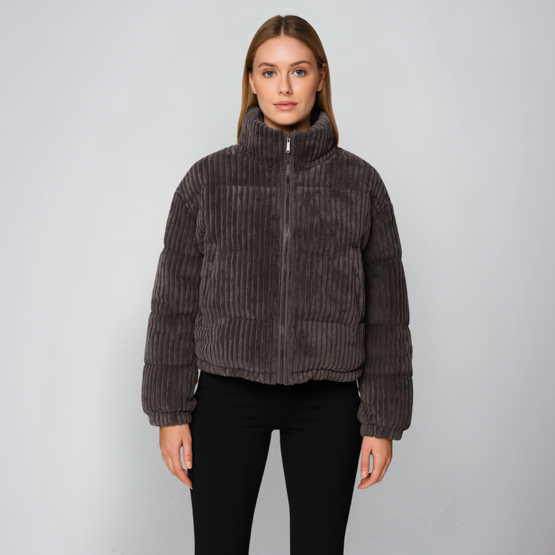 Women's Classic Zip Up Lightweight Fall Jacket - OutfitLondon