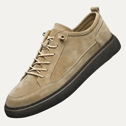 Men's Chunky Suede Lace Up Shoes - OutfitLondon