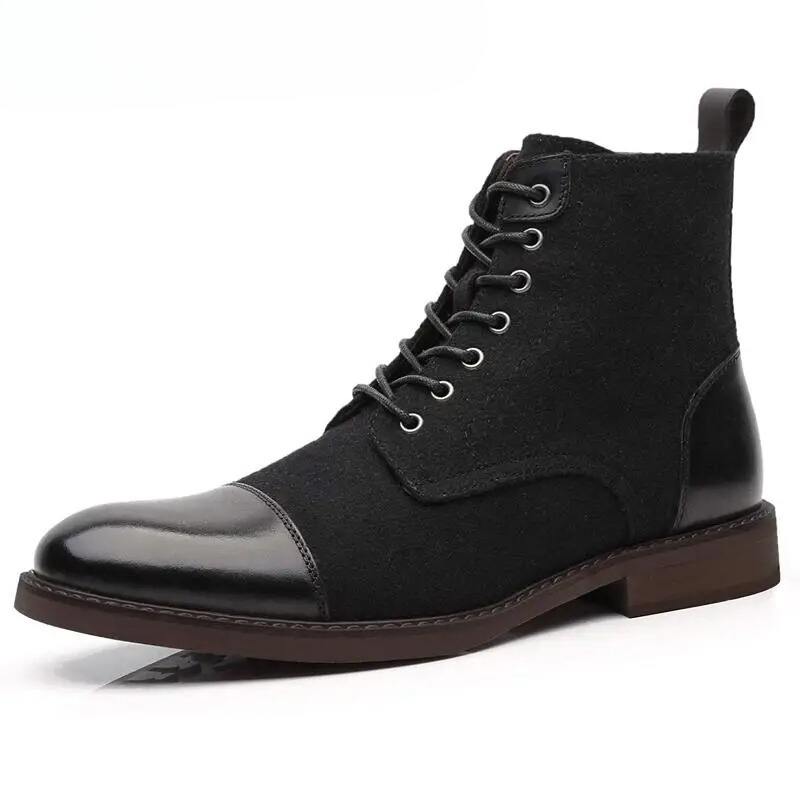 Warm Waterproof Chelsea Boots for Men - OutfitLondon