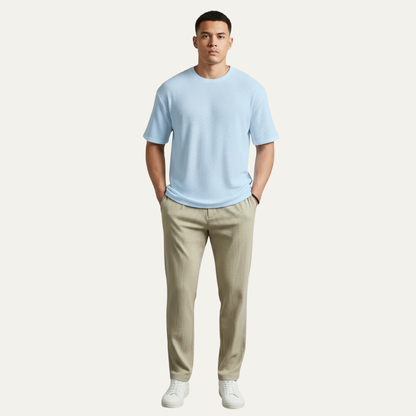 Men's Relaxed Fit Short Sleeve Polo Shirt - OutfitLondon