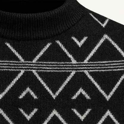Cozy Men's Fleece Crew Neck Sweater