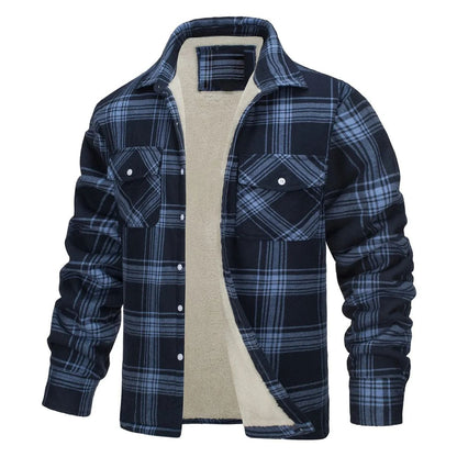 Warm Waterproof Men's Fleece Jacket Outdoor Coat