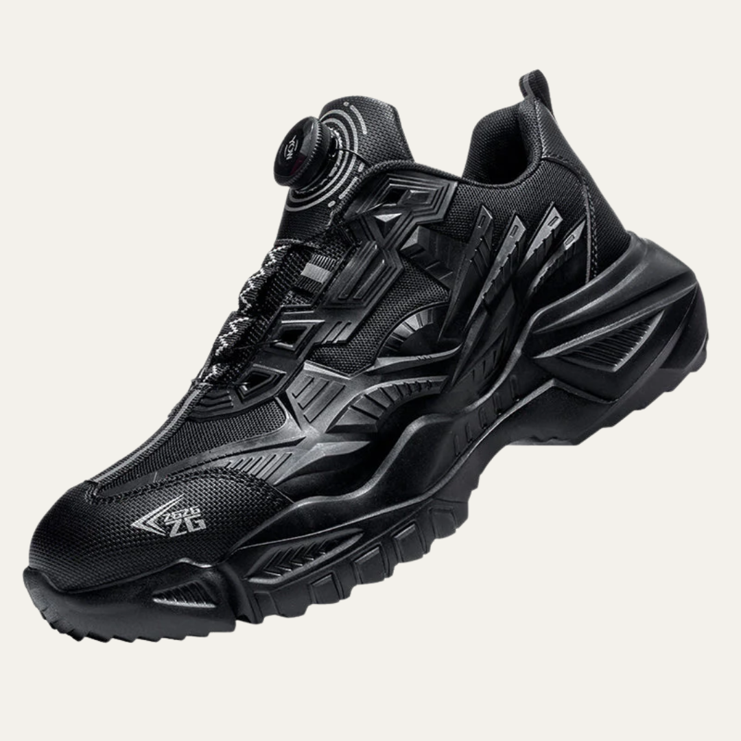 Men's Modern Buckle Lace Sneaker - OutfitLondon
