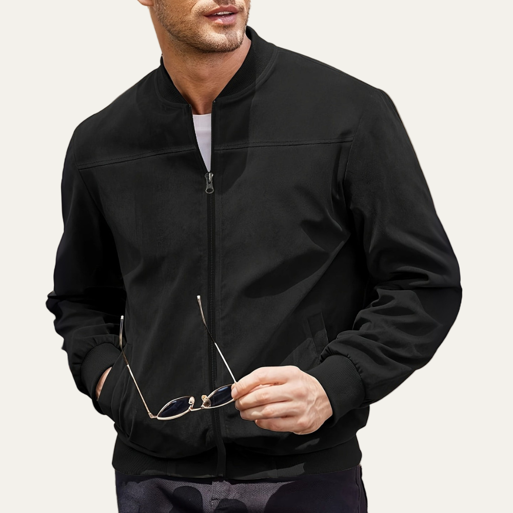Men's Vintage Style Zipper Jacket