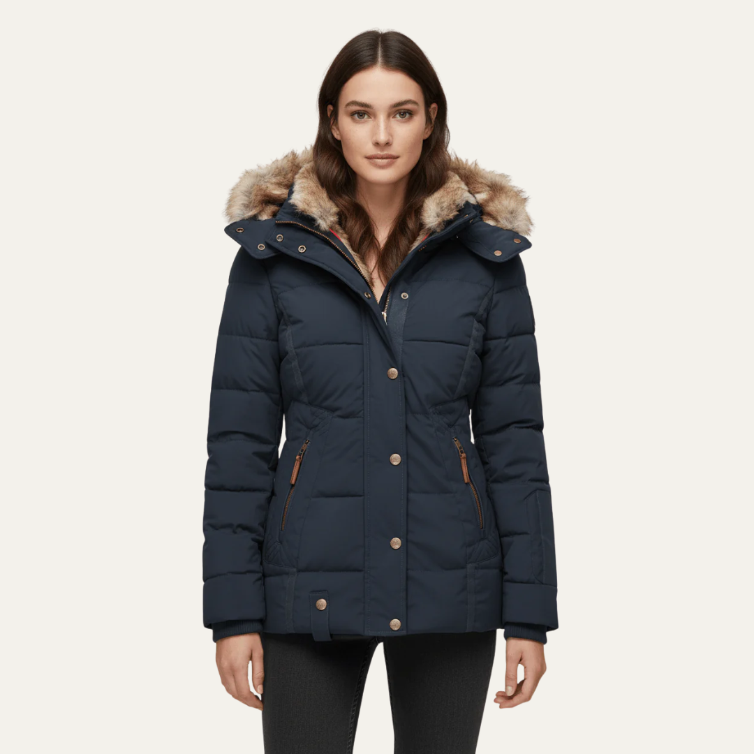 Premium Faux Fur Winter Puffer Coat