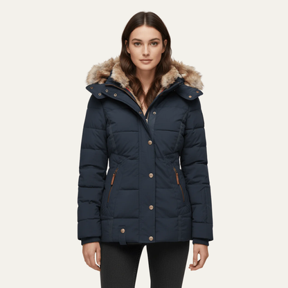 Premium Faux Fur Winter Puffer Coat