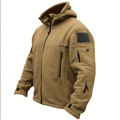 Warm Waterproof Men's Outdoor Fleece Jacket