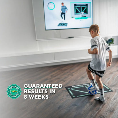 Elite Soccer Practice Mat with Coaching Videos