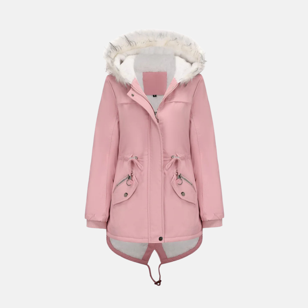 Warm Waterproof Hooded Parka Coat - OutfitLondon