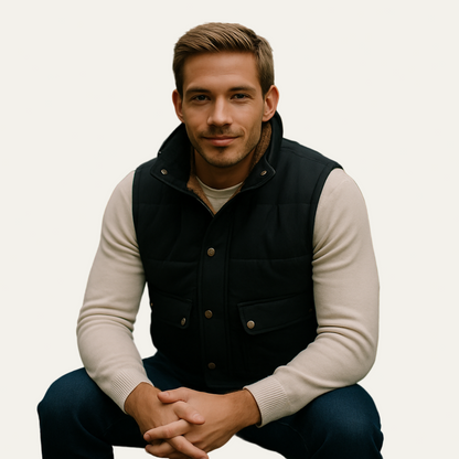 Warm Padded Men's Down Gilet Vest