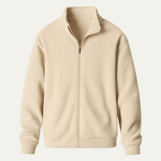 Comfortable Mens Zipper Jacket Lightweight Coat - OutfitLondon