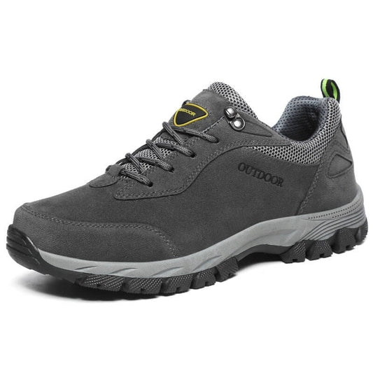 Breathable Waterproof Hiking Trail Shoes Gray - OutfitLondon