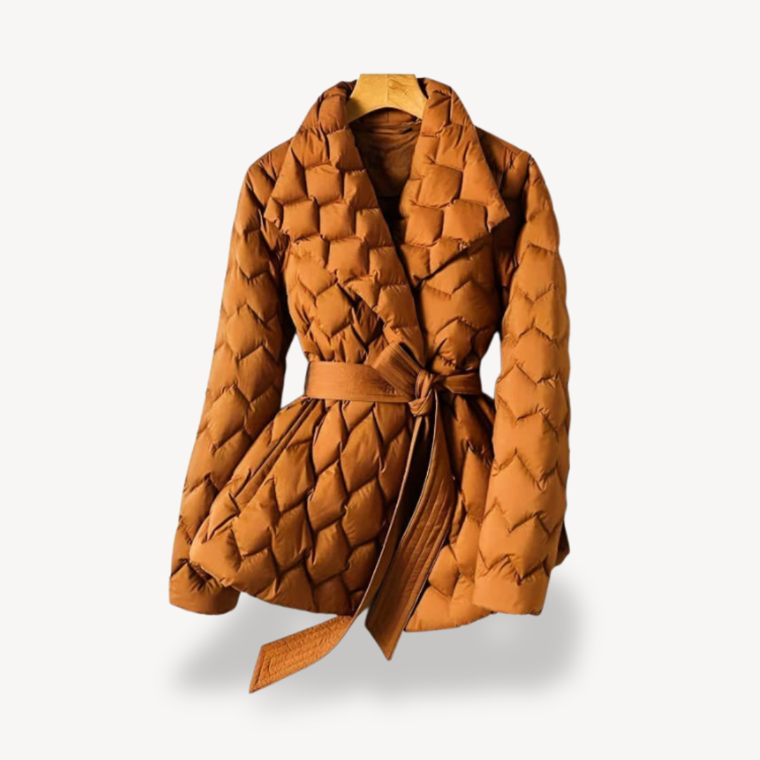 Ladies Warm Padded Waist Coat Jacket - OutfitLondon