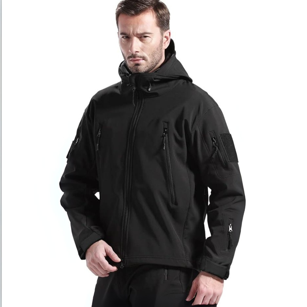 Stylish Men's Military Hooded Jacket - OutfitLondon