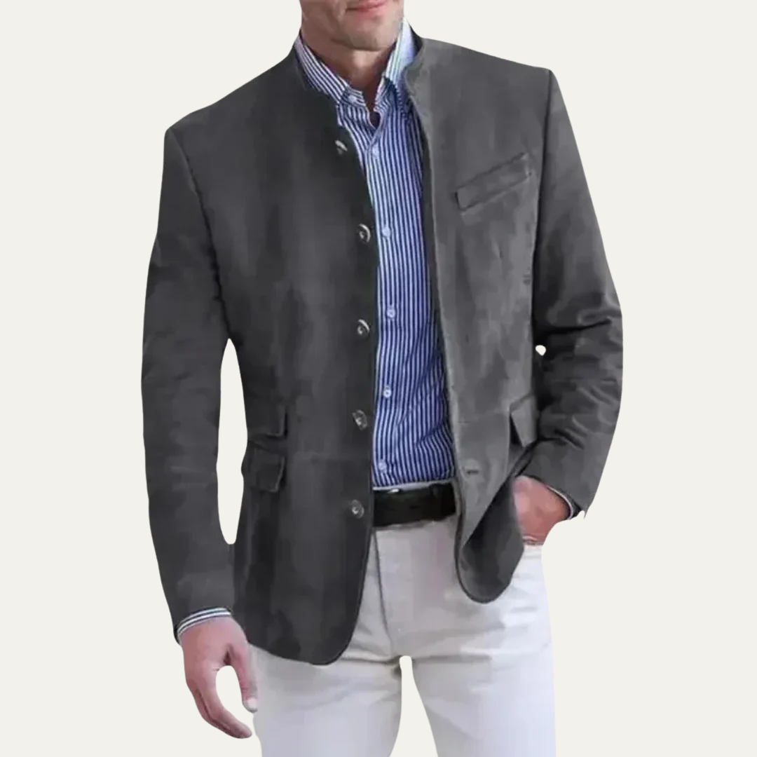 Men's Velvet Style Smart Blazer