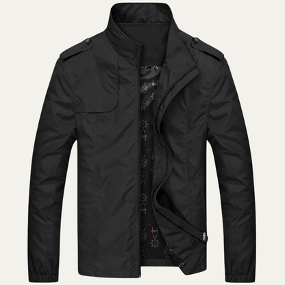 Men's Waterproof Cotton Denim Trucker Jacket - OutfitLondon