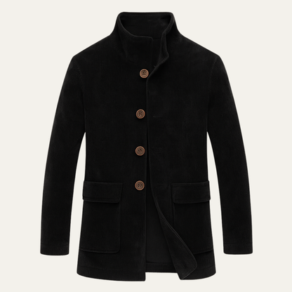 Classic Mens Retro Cotton Trench Coat - OutfitLondon