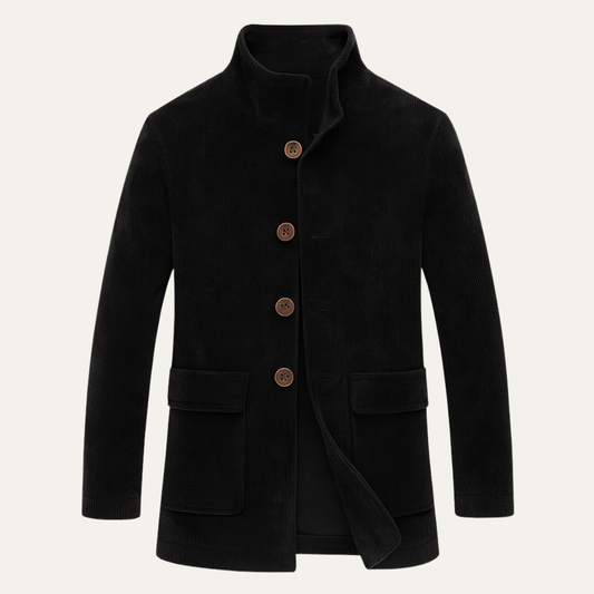 Classic Mens Retro Cotton Trench Coat - OutfitLondon