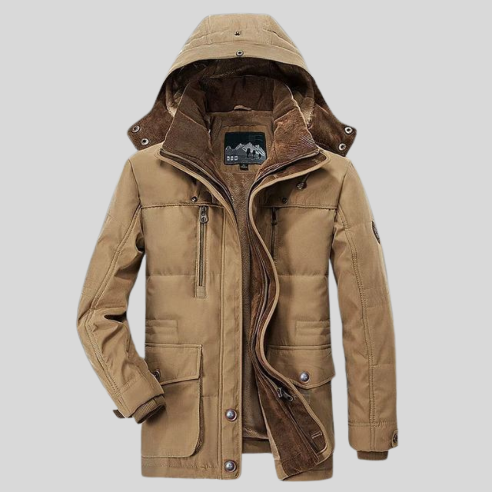 Warm Mens Winter Coat Outerwear