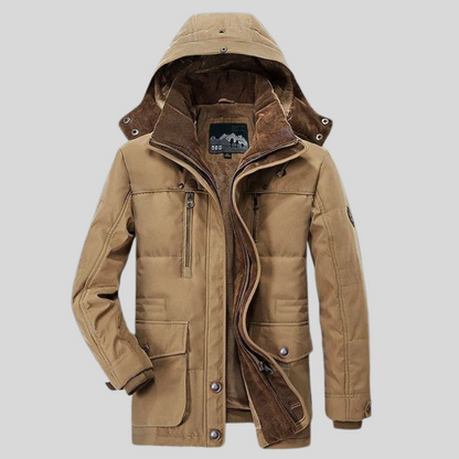 Warm Mens Winter Coat Outerwear